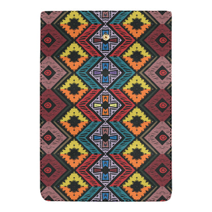 African Pattern Print Design 08 Women's Trifold Wallet