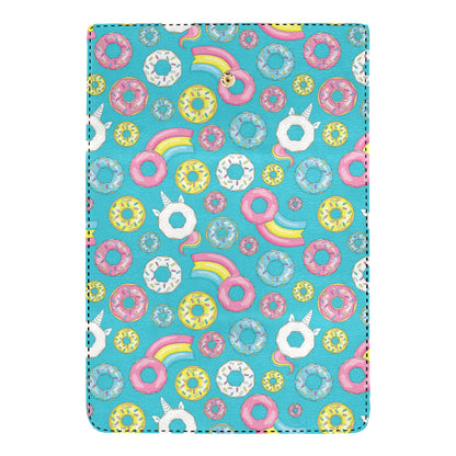 Donut Pattern Print Design DN013 Women's Trifold Wallet