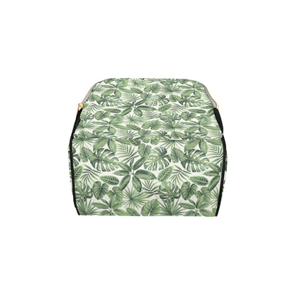Palm Leaves Pattern Print Design PL014 Diaper Bag Backpack