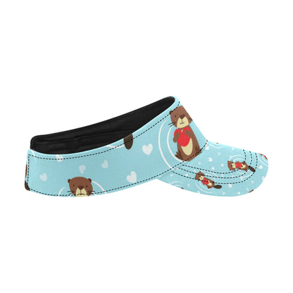 Sea Otter Cute Pattern Print Design 04 Unisex Sun Visor