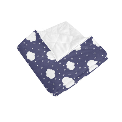 Cloud  Pattern Print Design 03 Premium Quilt