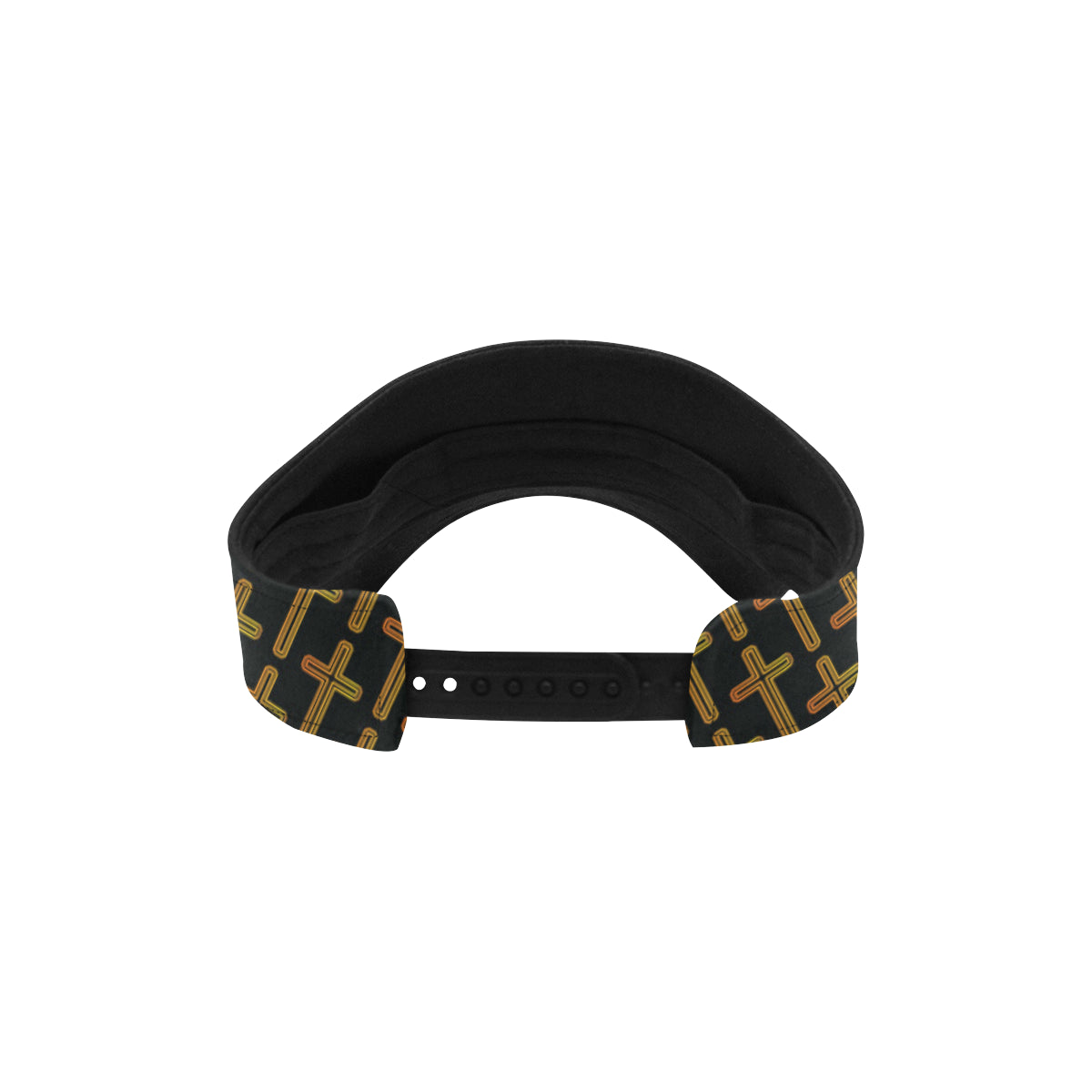 Cross Pattern Print Design 02 Unisex Sun Visor