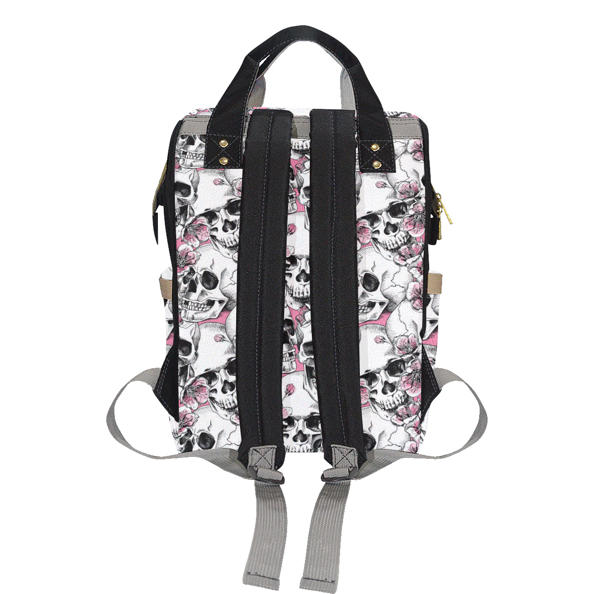 Cherry Blossom Pattern Print Design CB03 Diaper Bag Backpack