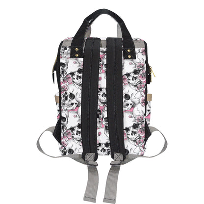 Cherry Blossom Pattern Print Design CB03 Diaper Bag Backpack