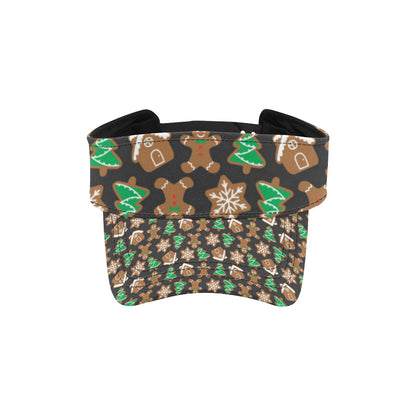 Gingerbread Pattern Print Design 02 Unisex Sun Visor