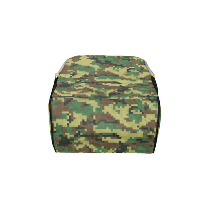 ACU Army Digital Pattern Print Design 02 Diaper Bag Backpack
