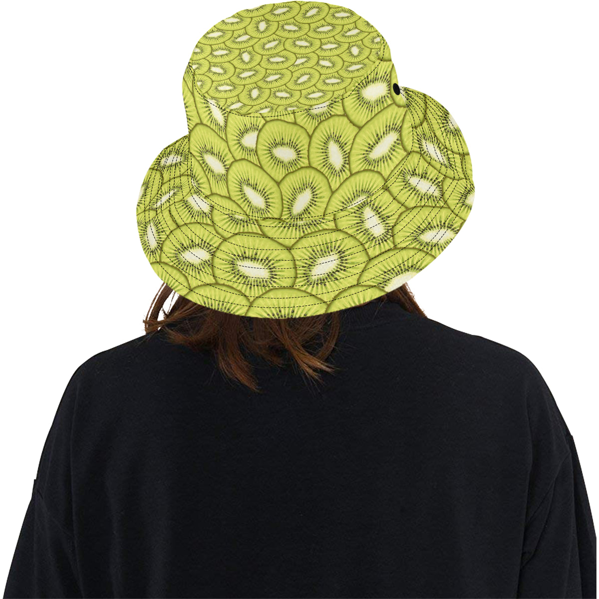 Kiwi Pattern Print Design KW07 Unisex Bucket Hat