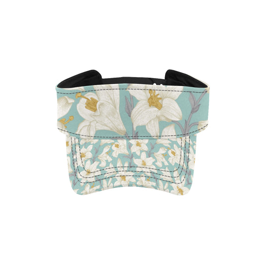 Lily Pattern Print Design 02 Unisex Sun Visor