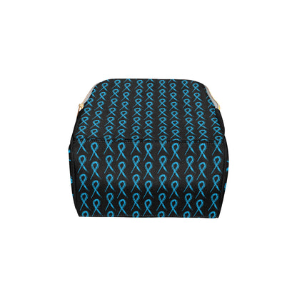 Prostate cancer Pattern Print Design A02 Diaper Bag Backpack