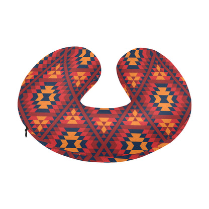 Navajo Pattern Print Design A03 U-Shaped Travel Neck Pillow
