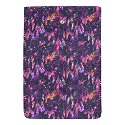 Dream catcher neon Women's Trifold Wallet
