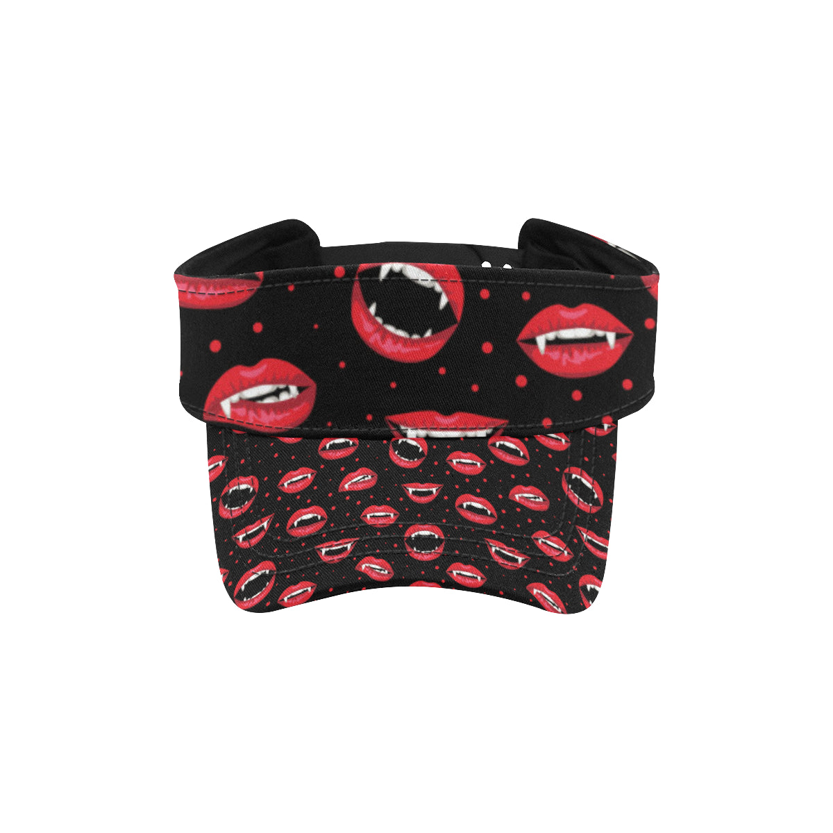 Halloween Pattern Print Design 01 Unisex Sun Visor