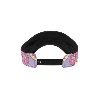 Donut Pattern Print Design DN015 Unisex Sun Visor