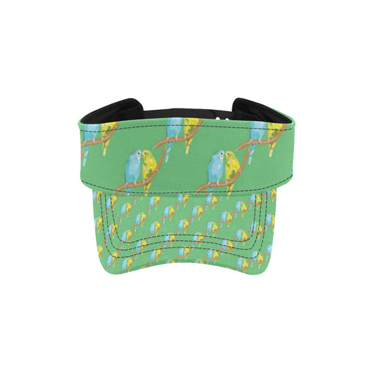 Budgerigar Pattern Print Design 01 Unisex Sun Visor
