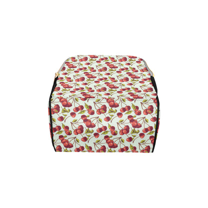 Cherry Hand Draw Diaper Bag Backpack
