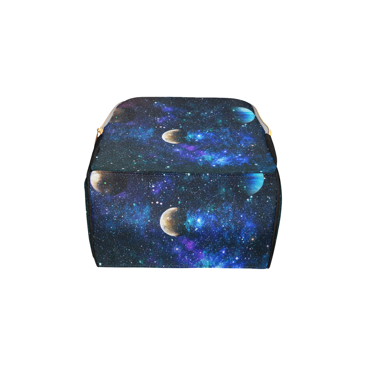 Galaxy Stardust Planet Space Print Diaper Bag Backpack