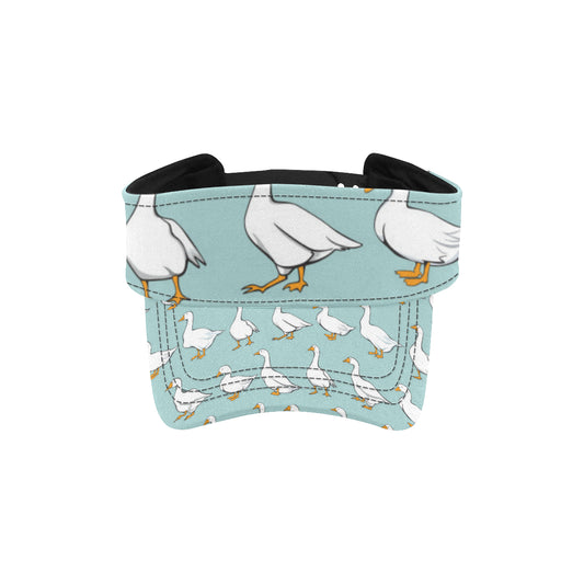 Goose Pattern Print Design 02 Unisex Sun Visor