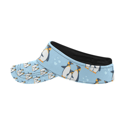 Penguin Pattern Print Design A04 Unisex Sun Visor