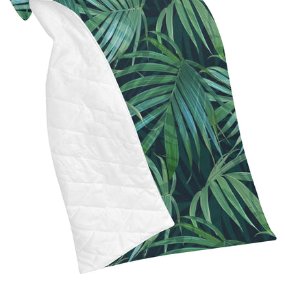 Tropical Flower Pattern Print Design TF011 Premium Quilt