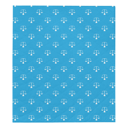 Libra Pattern Print Design 02 Premium Quilt