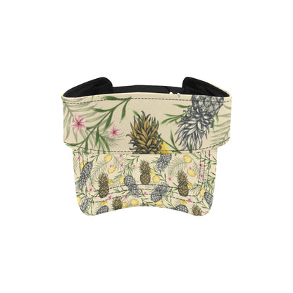 Pineapple Pattern Print Design PP012 Unisex Sun Visor