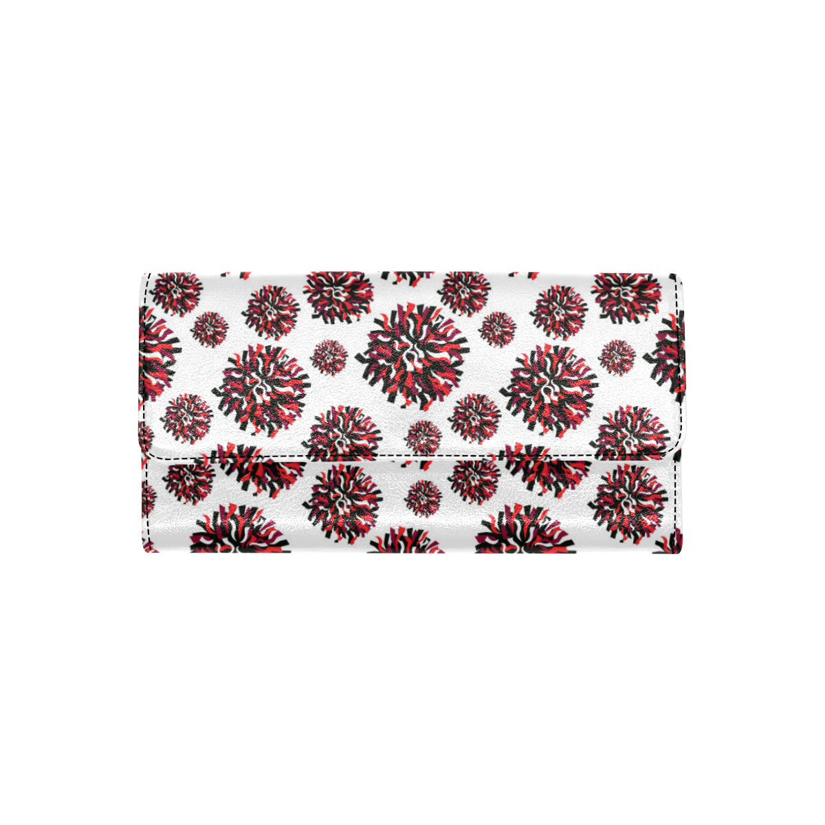 Cheerleader Pattern Print Design 01 Women's Trifold Wallet