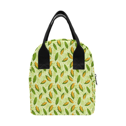 Agricultural Fresh Corn cob Print Pattern Insulated Lunch Bag