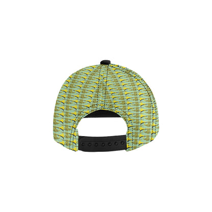 Trumpet Vintage Design Print Snapback Cap
