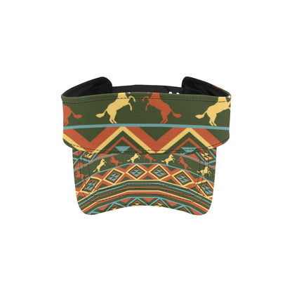 Horse Western Pattern Unisex Sun Visor
