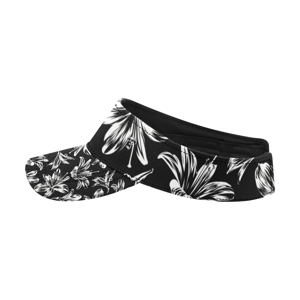 Amaryllis Pattern Print Design AL04 Unisex Sun Visor