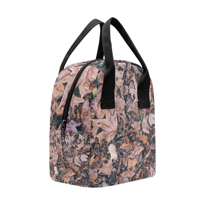 Camouflage Realistic Tree Leaf Print Insulated Lunch Bag