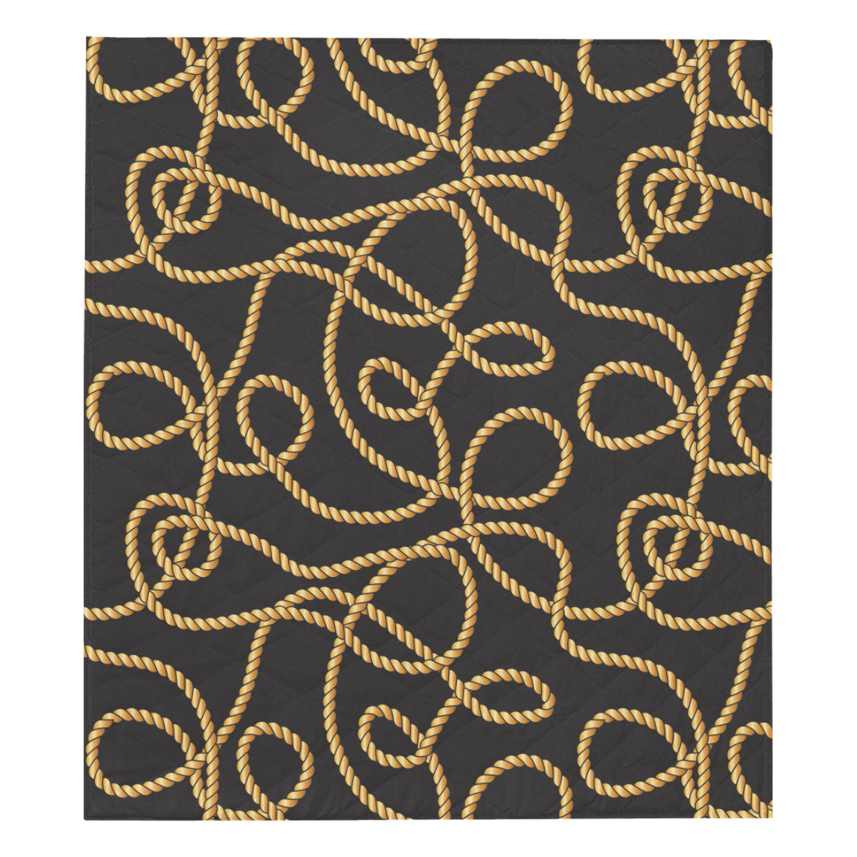 Rope Pattern Print Design A04 Premium Quilt