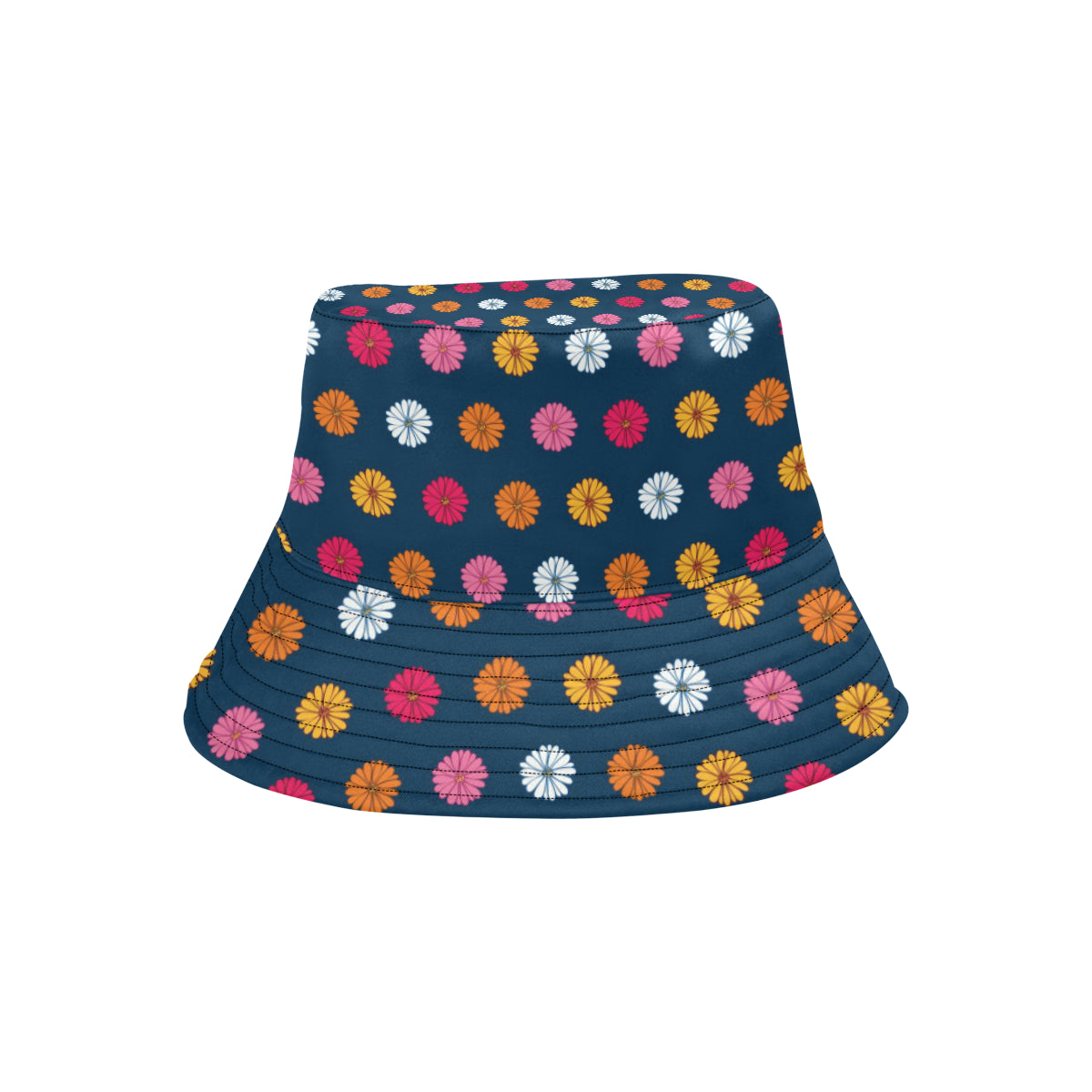 Gerberas Pattern Print Design GB06 Unisex Bucket Hat