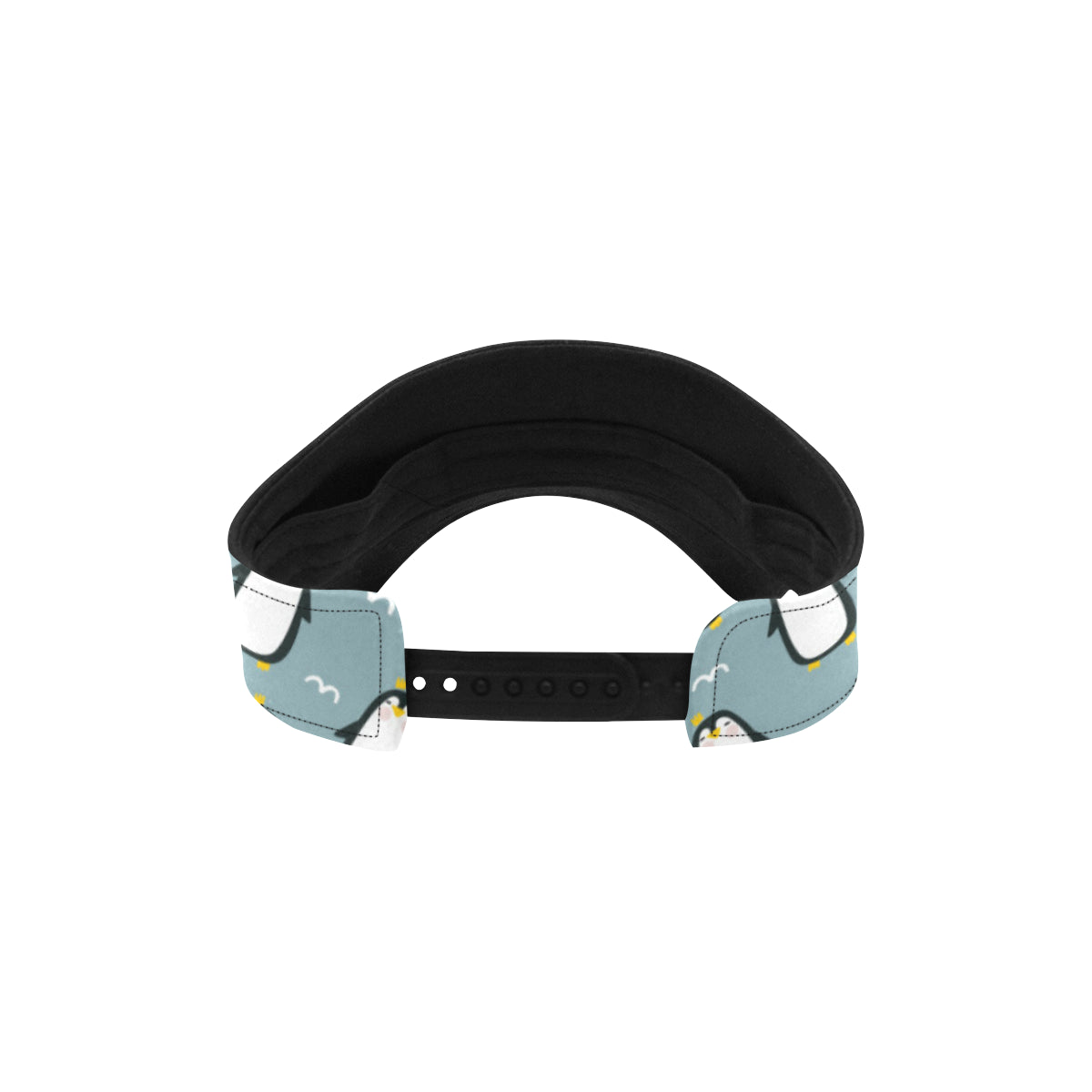 Penguin Pattern Print Design A02 Unisex Sun Visor