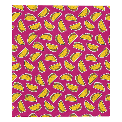 Taco Pattern Print Design TC01 Premium Quilt