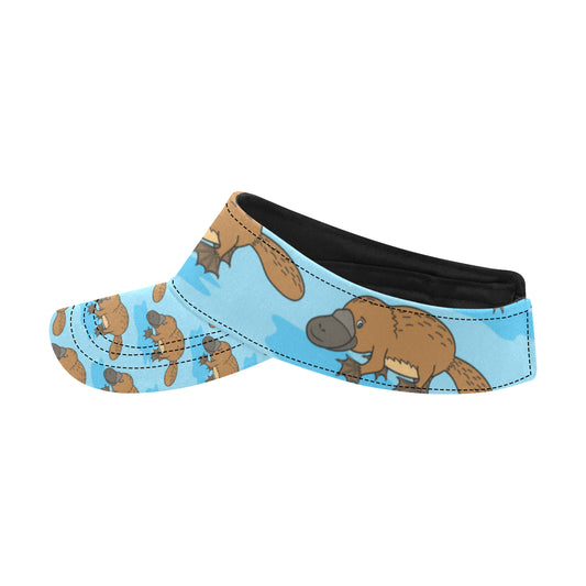 Platypus Pattern Print Design A02 Unisex Sun Visor