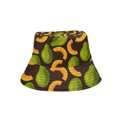 Papaya Pattern Print Design PP04 Unisex Bucket Hat