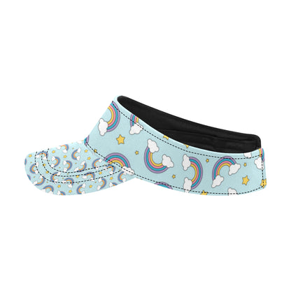 Rainbow Cloud Print Pattern Unisex Sun Visor