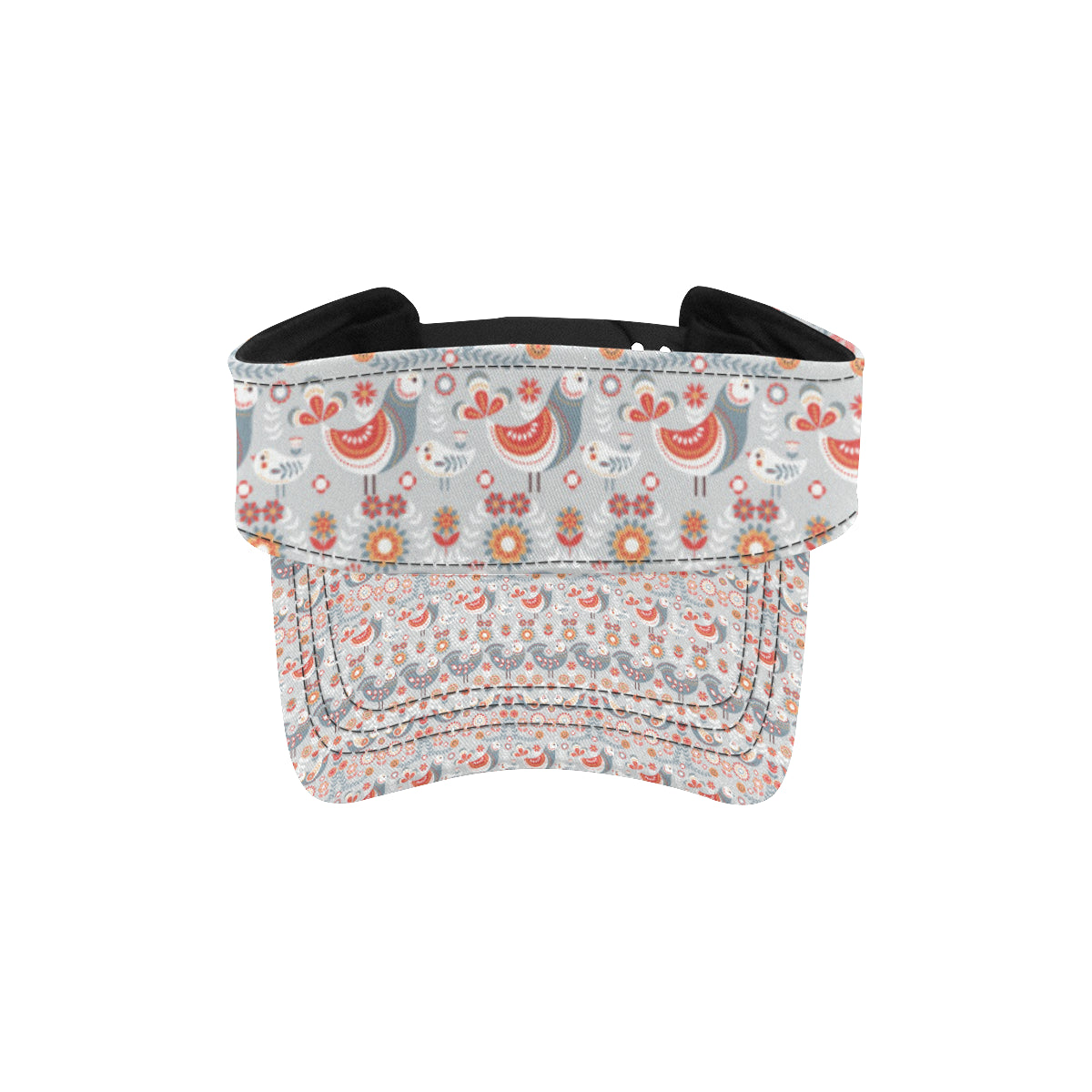 Swedish Nordic Design Print Unisex Sun Visor
