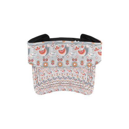 Swedish Nordic Design Print Unisex Sun Visor