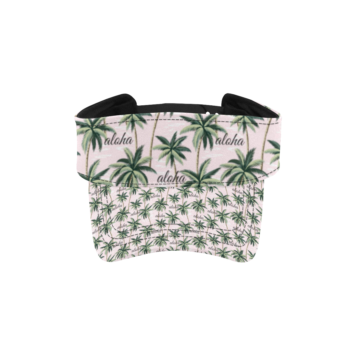 Aloha Beach Pattern Design Themed Print Unisex Sun Visor