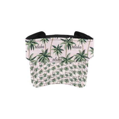 Aloha Beach Pattern Design Themed Print Unisex Sun Visor