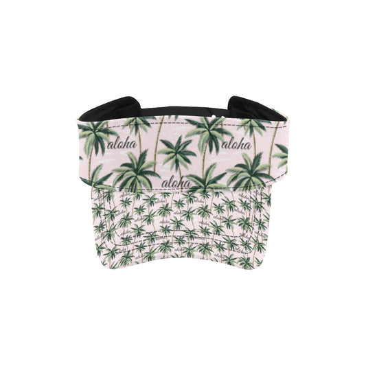 Aloha Beach Pattern Design Themed Print Unisex Sun Visor