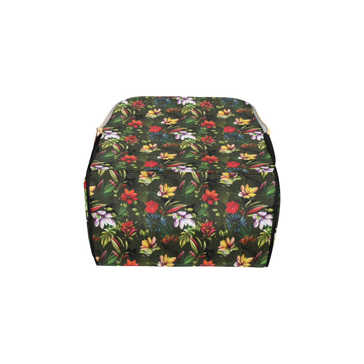 Magnolia Pattern Print Design 02 Diaper Bag Backpack
