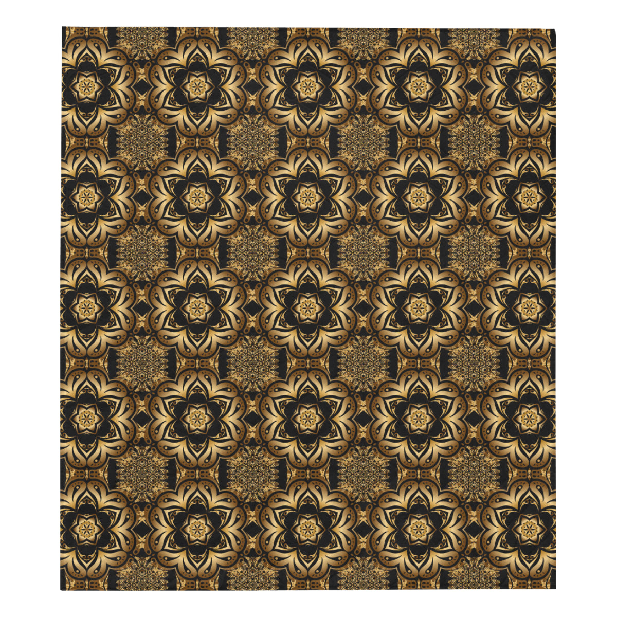 Celtic Pattern Print Design 07 Premium Quilt