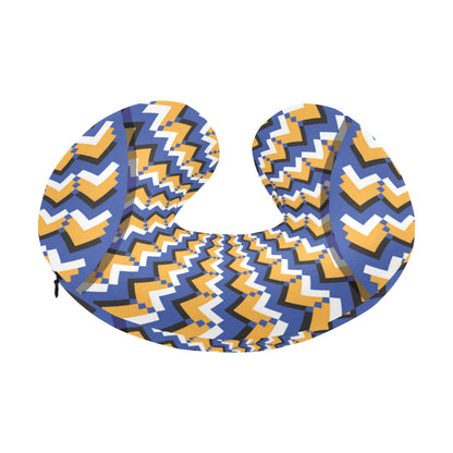 Optical illusion Pattern Print Design A01 U-Shaped Travel Neck Pillow