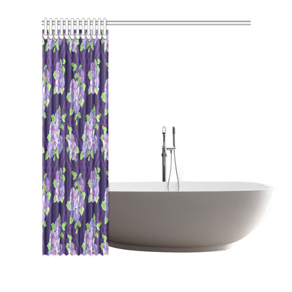 Morning Glory Pattern Print Design MG03 Shower Curtain