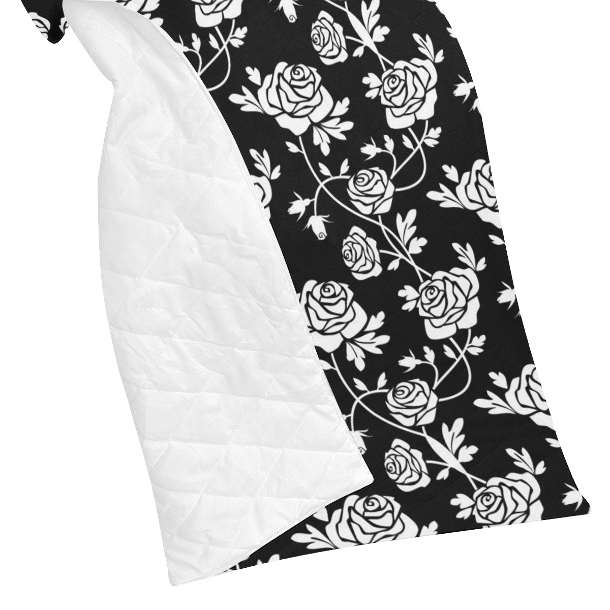 Rose Pattern Print Design RO013 Premium Quilt