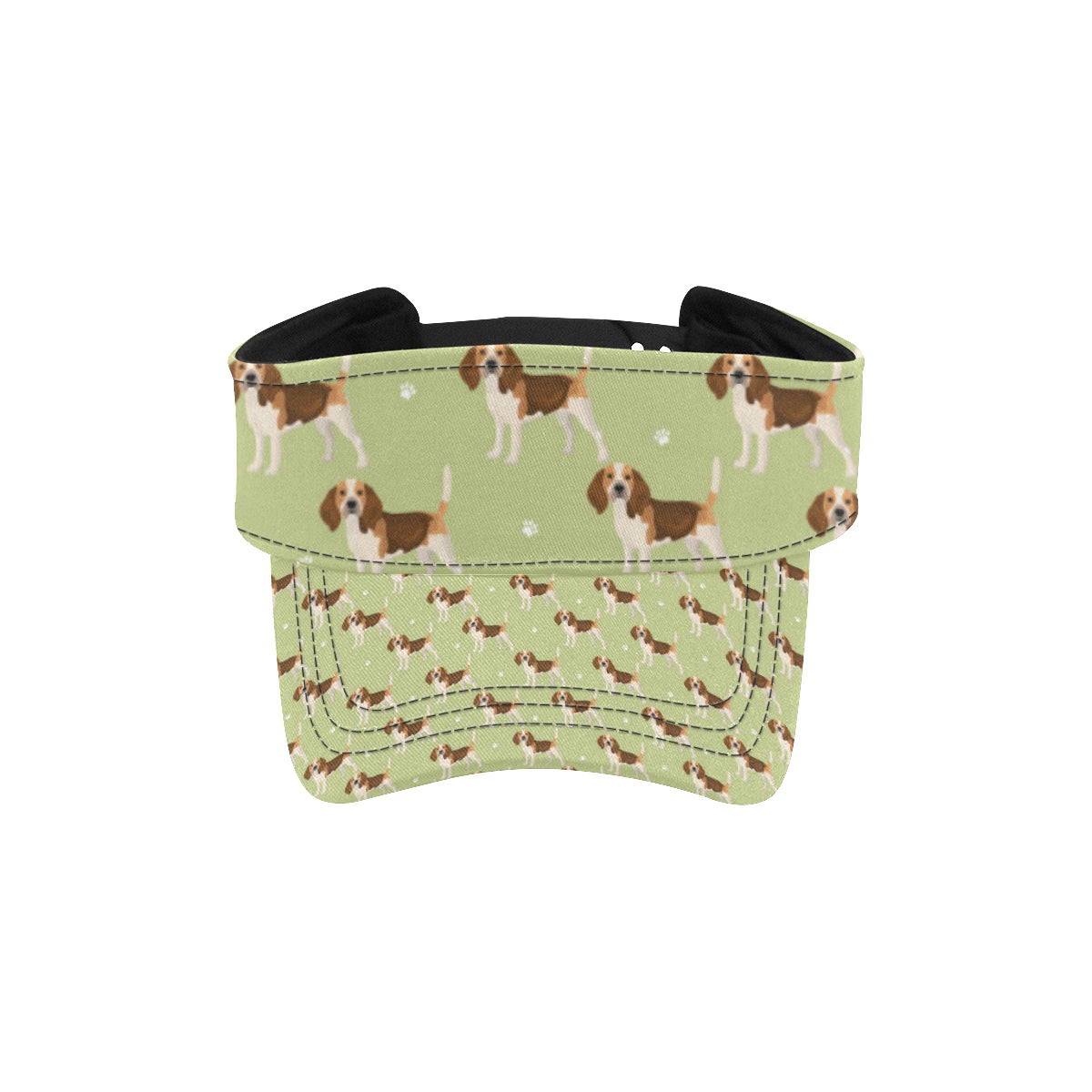Beagle Pattern Print Design 07 Unisex Sun Visor