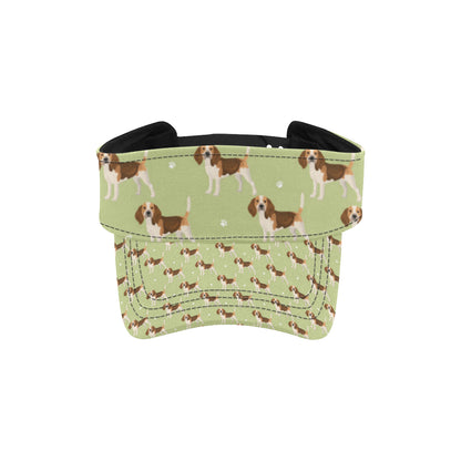Beagle Pattern Print Design 07 Unisex Sun Visor